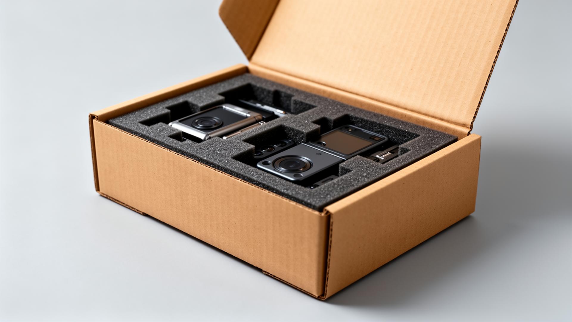 Passgenaue Schutzverpackung mit Schaumstoffeinlage und Wellpappe